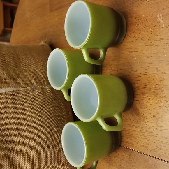 Anchor Hocking Fire-King Ware Cups set of 4 - Picture 2 of 12